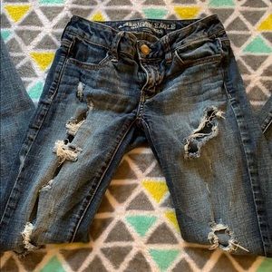 American eagle size 00 jeggings